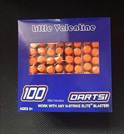 Little Valentine 100-Dart Refill Pack for Nerf N-Strike Elite