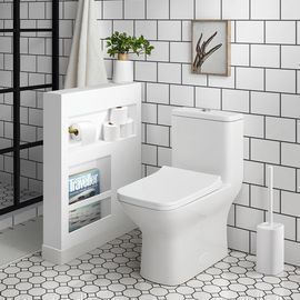 Swiss Madison Carre Square Toilet