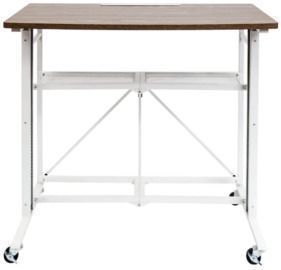 UP2U Sit-Stand Adjustable Fold-Away Desk & Workstation