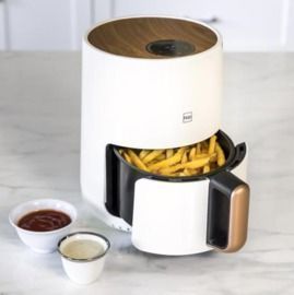 1.6qt 900W Digital Compact Kitchen Air Fryer + Recipes