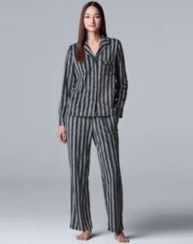 Simply Vera Vera Wang Women's Fleece Pajamas
