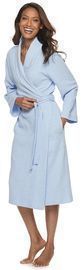 Women's Croft & Barrow Waffle-Knit Long Kimono Robe