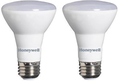 Honeywell 2pk 45W Equiv. Warm White R20 Dimmable LED Bulb