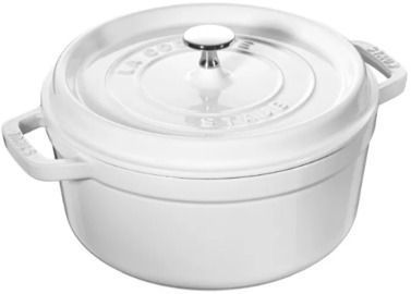 Staub Cast Iron 4-qt Round Cocotte