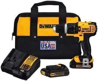 DEWALT 20-Volt MAX Cordless Compact Hammer Drill/Driver Ki