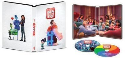 Ralph Breaks the Internet SteelBook Blu-Ray Set
