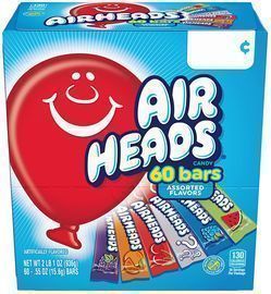 Airheads Candy Bars 60-Pack