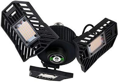 6000lm LED Garage Light w/ 3 Adjustable Panels