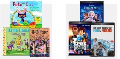 Target - Buy 2, Get 1 Free Books and Movies