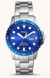 FB-01 Three-Hand Date Stainless Steel Watch