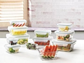 24-Piece Member's Mark Glass Food Storage Set by Glasslock