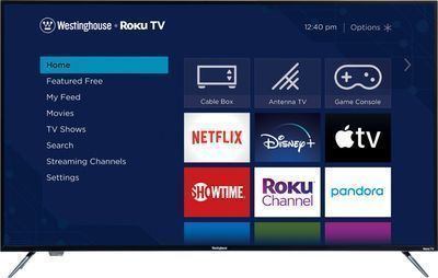 Westinghouse 55 4K UHD TV Smart LED w/ HDR & Roku TV Built in