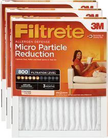 3M Filtrete Allergen Defense HVAC Filter 3-Pack