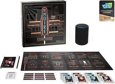 St. Noire - an Alexa Hosted Cinematic Board Game for Adults & Teens