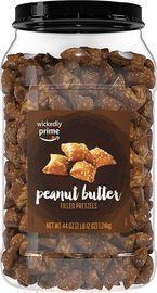 Wickedly Prime Peanut Butter-Filled Pretzels 44-Oz. Tub