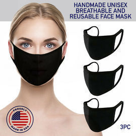 DBFL Non-Medical Double-Layer Cotton Face Mask 3-Pack