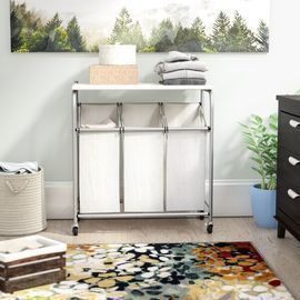 Petrone Combo Laundry Center, Natural & Silver