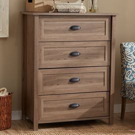 Salt Oak Geraldine 4 Drawer Chest