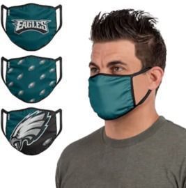 NFL Team Face Covering 3-Packs - Pre-Order