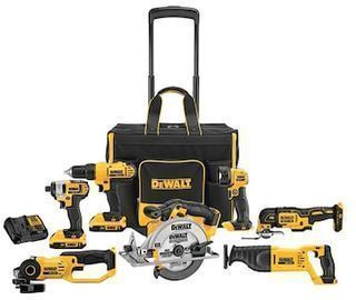 DeWALT 7-Tool 20V MAX Power Tool Combo Kit