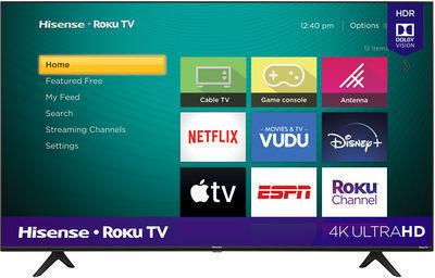 HOT! Hisense 58 Class 4K UHD LED Roku Smart TV HDR 58R6E3