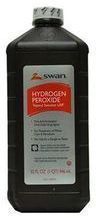 4-Pack 32oz Swan 3% Hydrogen Peroxide