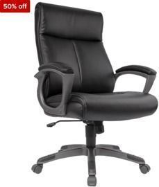Wedgemere Bonded Leather High-Back Manager Chair