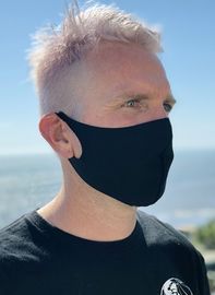10pk of Black Laser Cut Face Masks