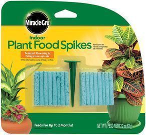 Miracle-Gro Indoor Plant Food Spikes 48-Pk
