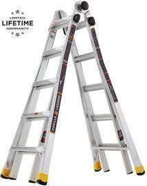 Gorilla Ladders 22 MPX Aluminum Multi-Position Ladder, 300 lbs. Load Capacity