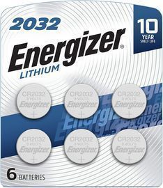 Energizer 2032 3V Lithium Coin Battery 6-Pack