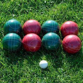 Regulation Bocce and Bowling Set, 10pc