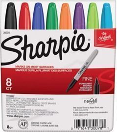 Sharpie Fine Point Permanent Markers