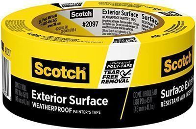 Scotch Painters Tape 2097-48EC Exterior Surface, 1.88 inch x 45 yard