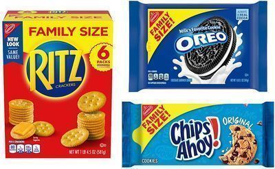 Oreo, Ritz, and Chips Ahoy Snack Variety 3-Pack