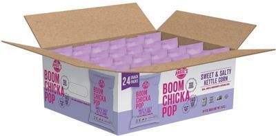 24-Pack Angie's BOOMCHICKAPOP Salty Kettle Corn Popcorn, Gluten Free