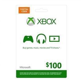$100 Microsoft Xbox Digital Gift Card