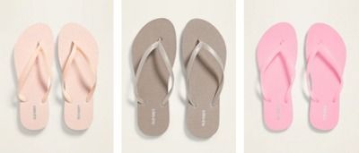 Solid Color Flip Flops - Cardholders Only