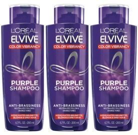THREE L'Oreal Paris Elvive Color Vibrancy Shampoos