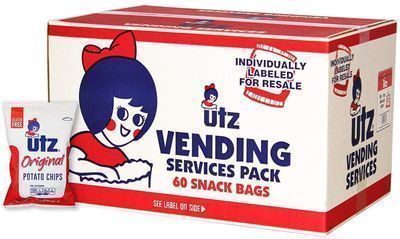 Utz Potato Chips 1-Oz. Bag 60-Pack