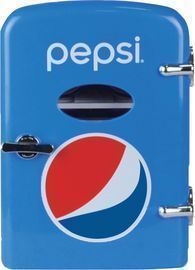 Pepsi Portable 6-Can Mini Fridge