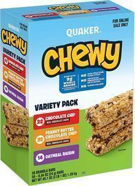 Quaker Chewy Granola Bars 58-Variety Pack