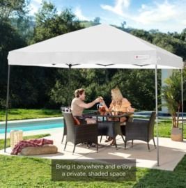 10'x10' Portable One Button Instant Pop Up Canopy
