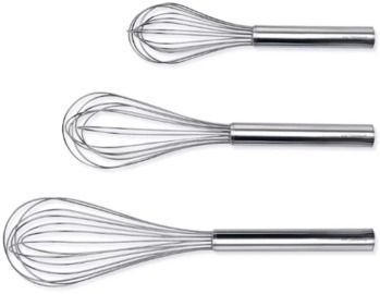 BergHOFF Studio 3 Pc 18/10 Stainless Steel Whisk Set