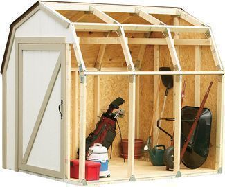 2x4basics Custom Shed Kit w/ Barn Roof