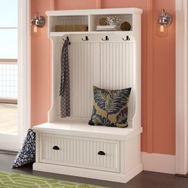 Halstead Hall Tree w/ Bench and Shoe Storage