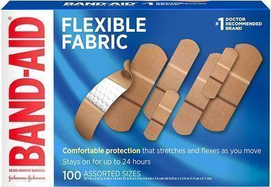 Band-Aid Flexible Fabric 100-Pack