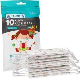 10pk Dr. Talbot's Disposable Kids Face Mask
