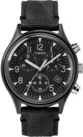 Timex MK1 Steel Fabric Chronograph Men's 42mm Watch (2 Colors)