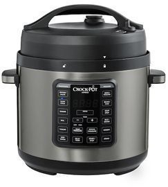 Crock-Pot Express 6-qt. Black Stainless Pressure Cooker